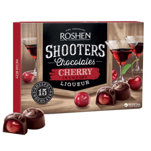 ΣΟΚΟΛΑΤΑΚΙΑ " ROSHEN" CHERRY 1-121 | 155ΓΡ | 10ΤΕΜ