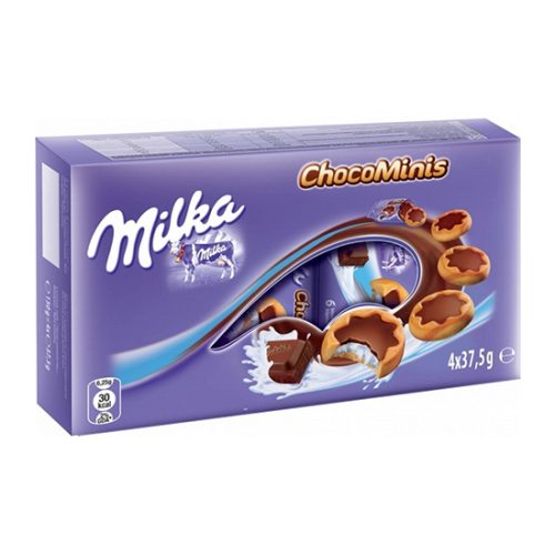 ΤΕΛΙΚΗ ΤΙΜΗ ! ΜΠΙΣΚΟΤΑ "MILKA CHOCOMINIS" 1-218 | 150ΓΡ | 16ΤΕΜ