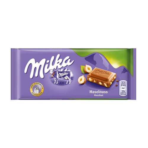 ΣΟΚΟΛΑΤΑ "MILKA" МЕ ΚΟΜΜΑΤΑΚΙΑ ΦΟΥΝΤΟΥΚΙ 1-247 | 100ΓΡ | 22ΤΕΜ