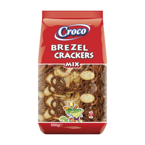 ΚΡΑΚΕΡ "CROCO BREZEL & CRACKERS MIX" 1-517 | 500ΓΡ | 10ΤΕΜ | 64ΚΙΒ ΣΕ ΠΑΛΕΤΑ