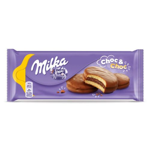 ΤΕΛΙΚΗ ΤΙΜΗ ! ΜΠΙΣΚΟΤΑ "MILKA CHOC & CHOC" 1-710 | 150ΓΡ | 12ΤΕΜ