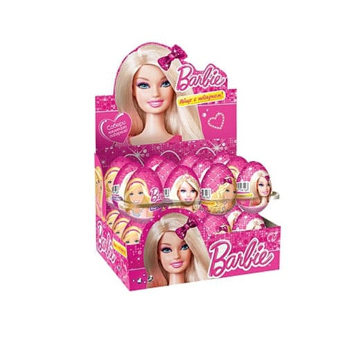 ΣΟΚΟΛΑΤΕΝΙΟ ΑΥΓΟ "BARBIE" 1-943 | 25ΓΡ | 24ΤΕΜ ΣΕ ΚΟΥΤΙ