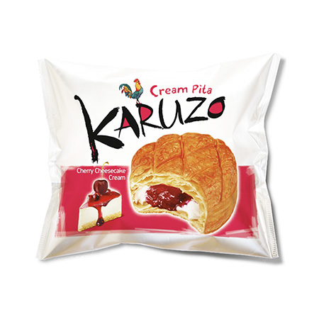 ΠΙΤΑ ΜΕ ΚΡΕΜΑ CHEESECAKE ΒΥΣΣΙΝΟ "KARUZO" 1-963 | 82ΓΡ | 24ΤΕΜ