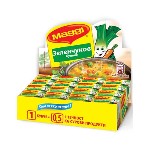 ΖΩΜΟΣ ΜΕ ΛΑΧΑΝΙΚΩΝ "MAGGI" 9-204 | 10ΓΡ | 48ΤΕΜ ΣΕ ΚΟΥΤΙ | ΑΝΑ ΚΟΥΤΙ