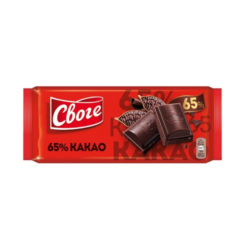 ΠΡΟΣΦΟΡΑ ! ΣΟΚΟΛΑΤΑ "SVOGE" EXTRA COCOA 65% 1-281 | 80ГР | 25ТЕМ