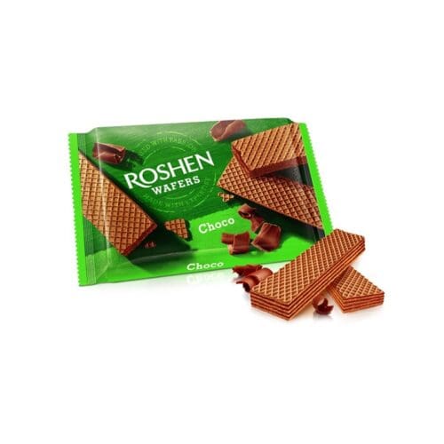 ΓΚΟΦΡΕΤΑ ΚΑΚΑΟ ΜΕ ΚΡΕΜΑ ΣΟΚΟΛΑΤΑΣ ''ROSHEN WAFERS CHOKO'' 72ΓΡ | 22ΤΕΜ ΣΕ ΚΙΒ.