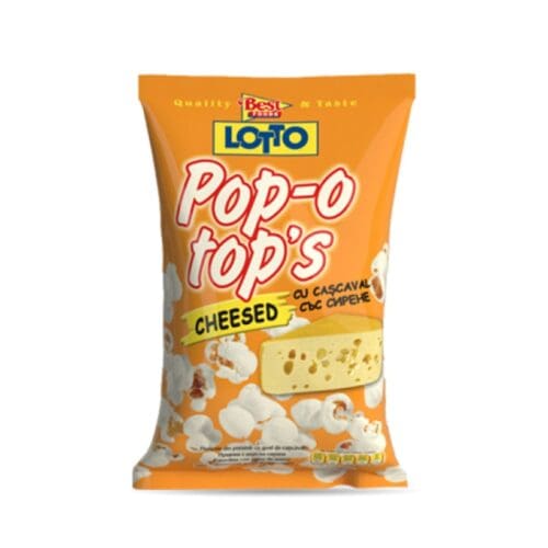 ΠΟΠΚΟΡΝ "POP-O TOP'S" CHEESE | 70ΓΡ | 18TEM