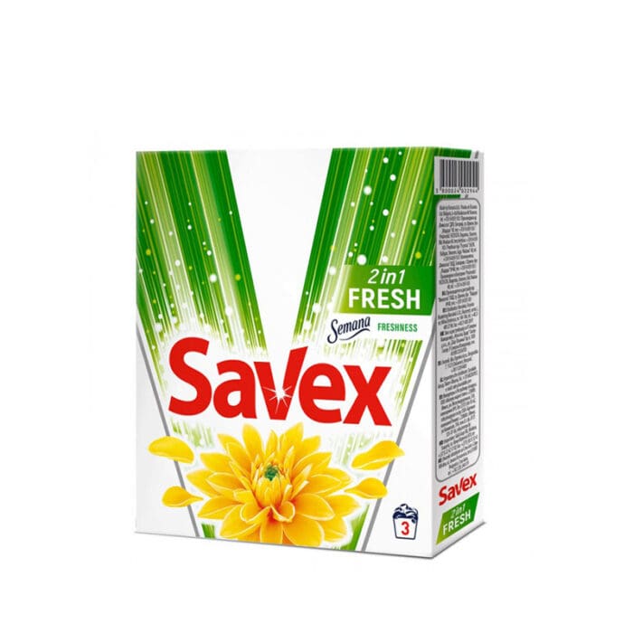 ΣΚΟΝΗ ΠΛΥΝΤΗΡΙΟΥ "SAVEX'' 2IN1 FRESH 15-20 | 300ΓΡ | 22ΤΕΜ