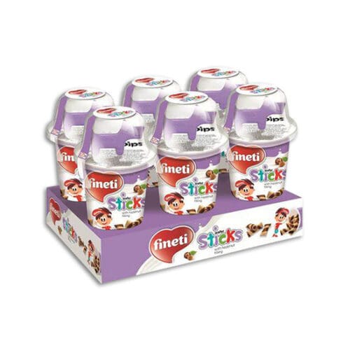 ΣΟΚΟΛΑΤΑ "FINETTI MINI STIX" 45ΓΡ ΜΕ ΔΩΡΟ ΣΕ ΚΑΡΤΕΛΑ 9 Χ 8ΤΕΜ