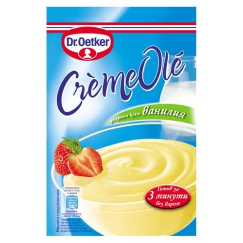 ΚΡΕΜΑ ΣΕ ΣΚΟΝΗ "OLE DR.OETKER" ΜΕ ΓΕΥΣΗ ΒΑΝΙΛΙΑ 9-318 | 83ΓΡ | 25ΤΕΜ ΣΕ ΚΟΥΤΙ