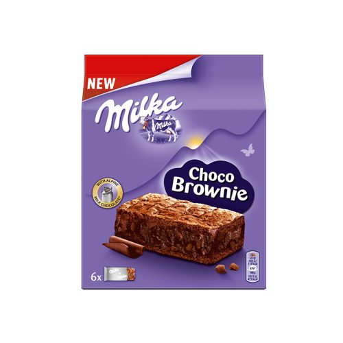 ΤΕΛΙΚΗ ΤΙΜΗ ! ΚΕΙΚΑΚΙΑ "MILKA BROWNIE" 1-235 | 150ΓΡ | 13ΤΕΜ