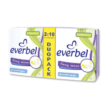 ΣΕΡΒΙΕΤΕΣ "EVERBEL EVERPROTECT NORMAL DUO PACK" 15-94 | 24ΤΕΜ