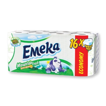 ΧΑΡΤΙ ΥΓΕΙΑΣ "EMEKA" MOUNTAIN FRESH 16ΤΕΜ 1*