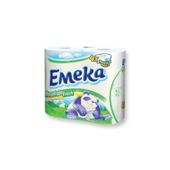 ΧΑΡΤΙ ΥΓΕΙΑΣ "EMEKA" MOUNTAIN FRESH 4TEM 10*