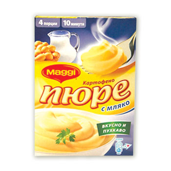 ΠΟΥΡΕΣ ΠΑΤΑΤΑΣ ΣΕ ΣΚΟΝΗ ΜΕ ΓΑΛΑ "MAGGI" 9-205 | 125ΓΡ | 8ΤΕΜ