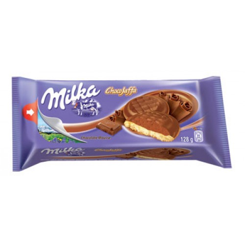 ΤΕΛΙΚΗ ΤΙΜΗ ! ΜΠΙΣΚΟΤΑ "MILKA JAFFA" CHOCO MOUSSE 1-747 | 128ΓΡ | 24ΤΕΜ