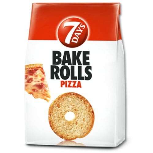 BAKE ROLLS "7 DAYS" ΜΕ ΠΙΤΣΑ 80ΓΡ 12*