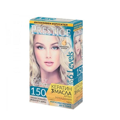 ΒΑΦΗ ΜΑΛΛΙΩΝ ΝΤΕΚΑΠΑΖ "PRESTIGE" 16-355 № 150 LOVELY BLOND | 20ΤΕΜ ΣΕ ΚΙΒ.