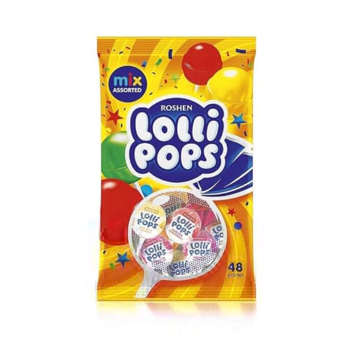 ΓΛΕΙΦΙΤΖΟΥΡΙΑ"LOLLI POPS COCKTAIL WITH YOGHURT FLAVOUR" 48ΤΕΜ 1-997 | 920ΓΡ | 9 ΠΑΚΕΤΑ ΣΕ ΚΙΒ.