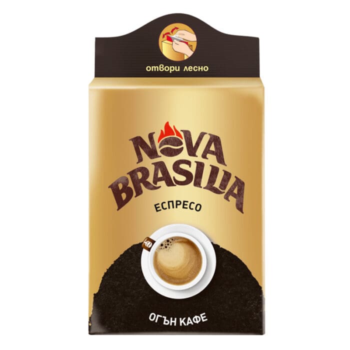 ΚΑΦΕΣ "NOVA BRASILIA" ESPRESSO | 200ΓΡ | 12ΤΕΜ