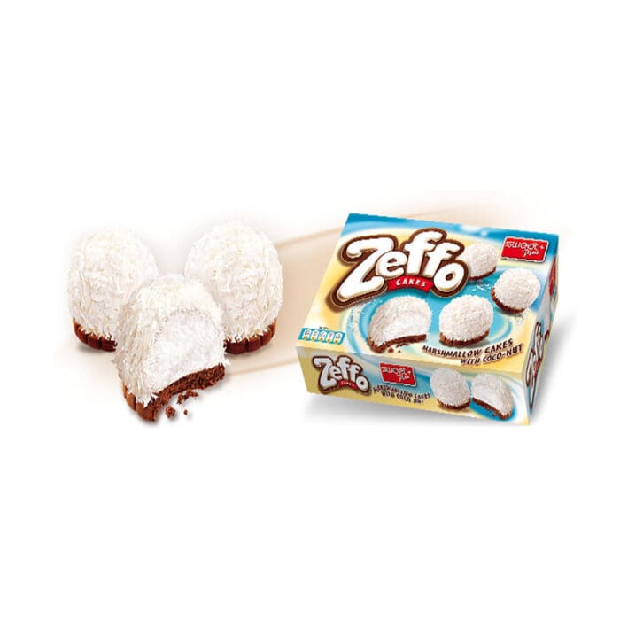 ΚΕΙΚ MARSHMALLOW ΜΕ ΚΑΡΥΔΑ "ZEFFO"1-96 | 150ΓΡ | 12ΤΕΜ