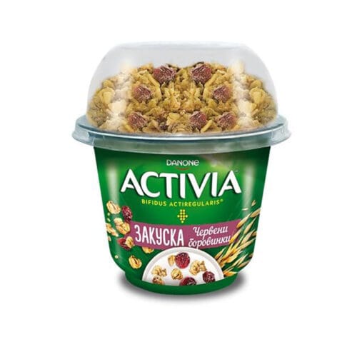 ΤΕΛΙΚΗ ΤΙΜΗ ! ΓΙΑΟΥΡΤΙ "ΠΡΩΙΝΟ" ACTIVIA ΜΕ CRANBERRIES ΚΑΙ GRANOLA 10-226 | 198ΓΡ | 12ΤΕΜ