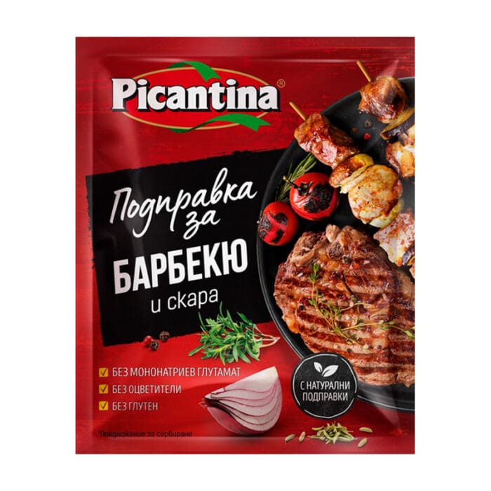 ΜΕΙΓΜΑ ΜΠΑΧΑΡΙΚΩΝ ΓΙΑ ΜΠΑΡΜΠΕΚΙΟΥ "PICANTINA" | 70ΓΡ | 24ΤΕΜ