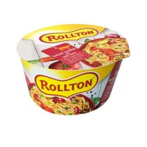 "ROLLTON NOODLES" ΜΟΣΧΑΡΙ 4-9 | ΚΟΥΤΑΚΙ 75ΓΡ | 24ΤΕΜ