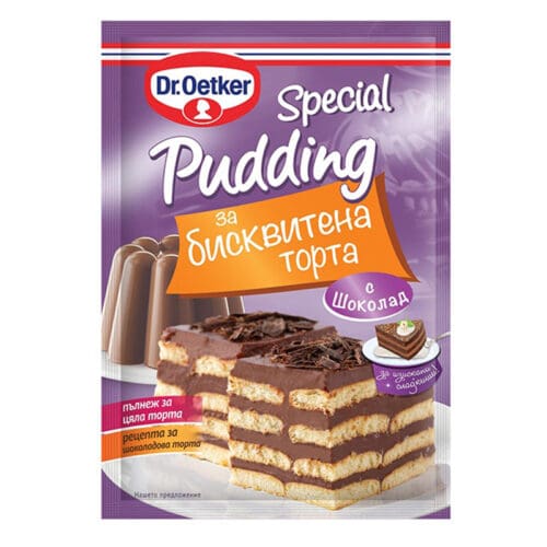 ΚΡΕΜΑ ΓΙΑ ΤΟΥΡΤΑ ΜΠΙΣΚΟΤΟΥ ΣΟΚΟΛΑΤΑ PUDDING "DR. OETKER" 90ΓΡ | 20ΤΕΜ ΣΕ ΚΟΥΤΙ