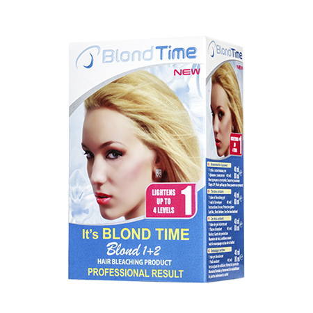 ΠΡΟΙΟΝ ΓΙΑ ΛΕΥΚΑΝΣΗ ΤΩΝ ΜΑΛΛΙΩΝ "BLOND TIME" 1+2 16-349 | 120ΜΛ | 30ΤΕΜ