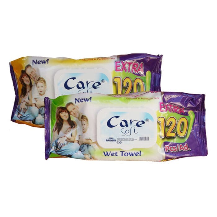 ΜΩΡΟΜΑΝΤΗΛΑ "CARESOFT" 120ΤΕΜ ΜΕ ΚΑΠΑΚΙ 16-46 | 24 ΠΑΚΕΤΑ ΣΕ ΚΙΒ.