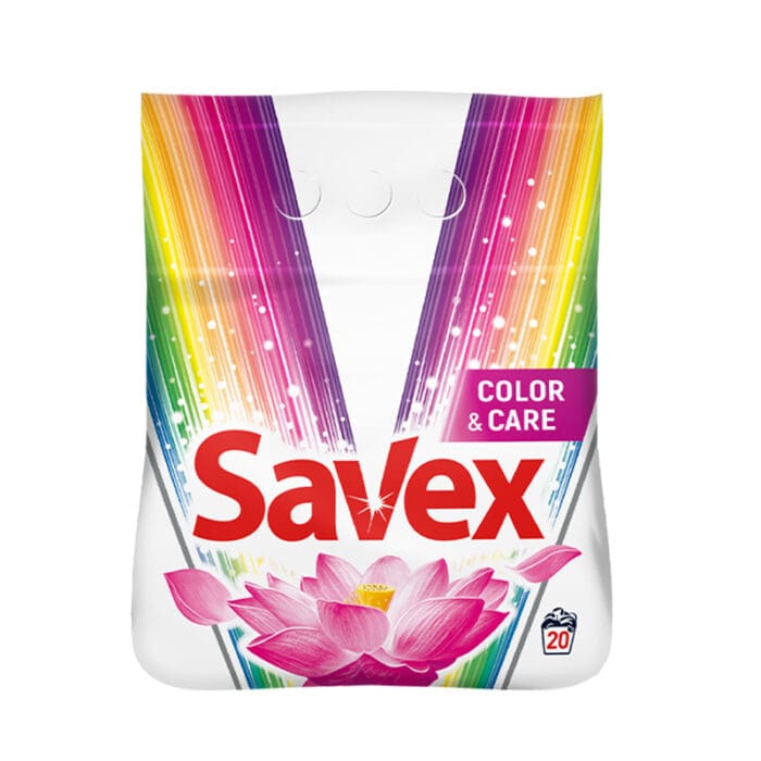 ΣΚΟΝΗ ΠΛΥΝΤΗΡΙΟΥ "SAVEX" COLOR & CARE 15-9 | 2ΚΙΛ | 8ΤΕΜ