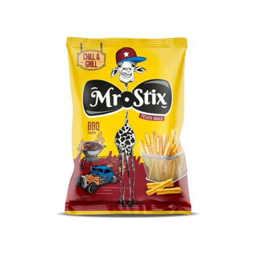 ΣΝΑΚ ''MR. STIX'' ΜΠΑΡΜΠΕΚΙΟΥ 2-81 | 50ΓΡ | 16ΤΕΜ