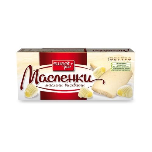 ΜΠΙΣΚΟΤΑ ΒΟΥΤΥΡΟΥ "MASLENKI SWEET+" 140ΓΡ | 24ΤΕΜ