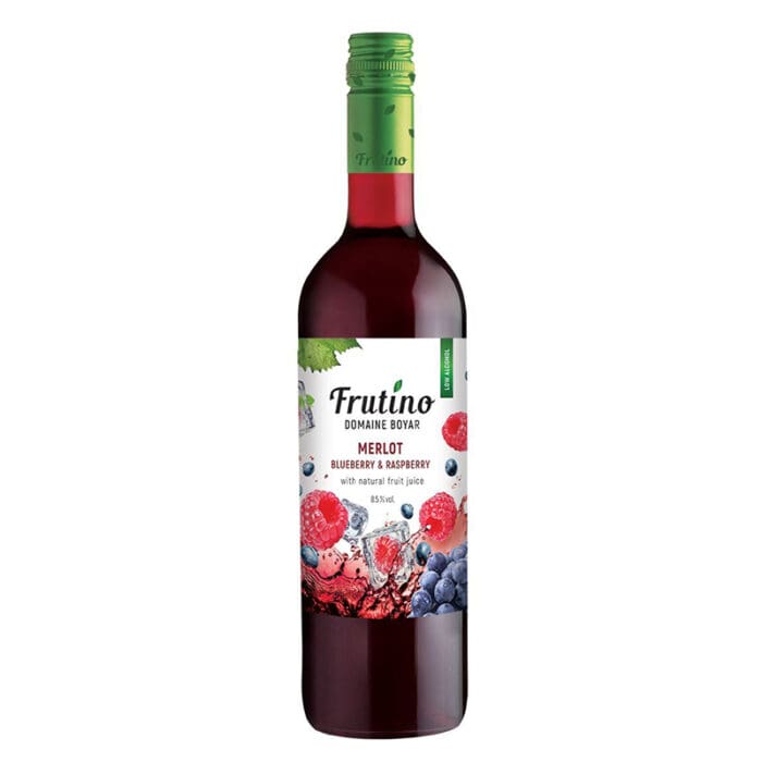 ΚΡΑΣΙ "FRUTINO" MERLOT ΜΕ ΒΑΤΟΜΟΥΡΟ ΚΑΙ ΜΥΡΤΙΛΟ 12-261 | 750ΜΛ | 6ΤΕΜ