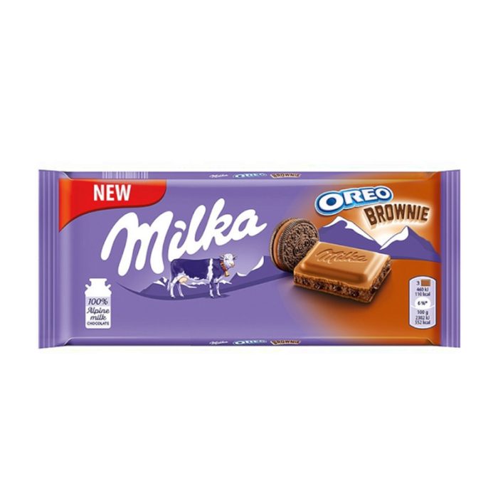 ΣΟΚΟΛΑΤΑ "MILKA" OREO BROWNIE 1-712 | 100ΓΡ | 22ΤΕΜ