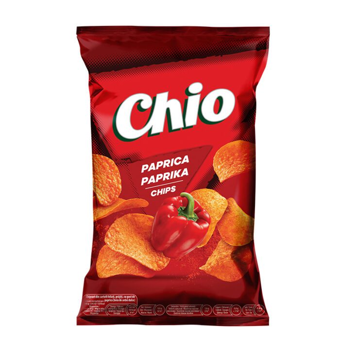 ΠΑΤΑΤΑΚΙΑ "CHIO CHIPS" ΠΑΠΡΙΚΑ 1-503 | 125ΓΡ | 10ΤΕΜ ΣΕ ΚΙΒ | 64ΚΙΒ.ΣΕ ΠΑΛΕΤΑ