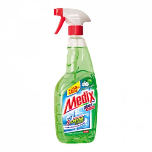 "MEDIX" ΚΑΘΑΡΙΣΤΙΚΟ ΓΙΑ ΤΖΑΜΙΑ FRESH AND CLEAN (ΠΡΑΣΙΝΟ) – ΣΠΡΕΙ 15-226 | 500ΜΛ | 12ΤΕΜ