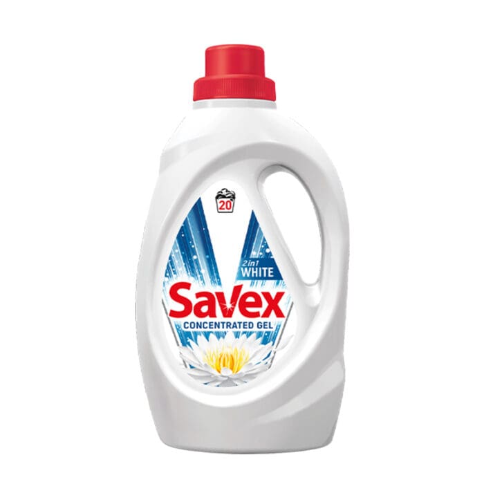 ΥΓΡΟ ΑΠΟΡΡΥΠΑΝΤΙΚΟ ΡΟΥΧΩΝ "SAVEX'' 2IN1 WHITE 15-0 | 1100ΜΛ | 5ΤΕΜ