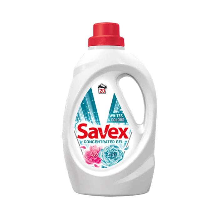 ΥΓΡΟ ΑΠΟΡΡΥΠΑΝΤΙΚΟ ΡΟΥΧΩΝ "SAVEX'' WHITES & COLORS 15-28 | 1100ΜΛ | 5ΤΕΜ