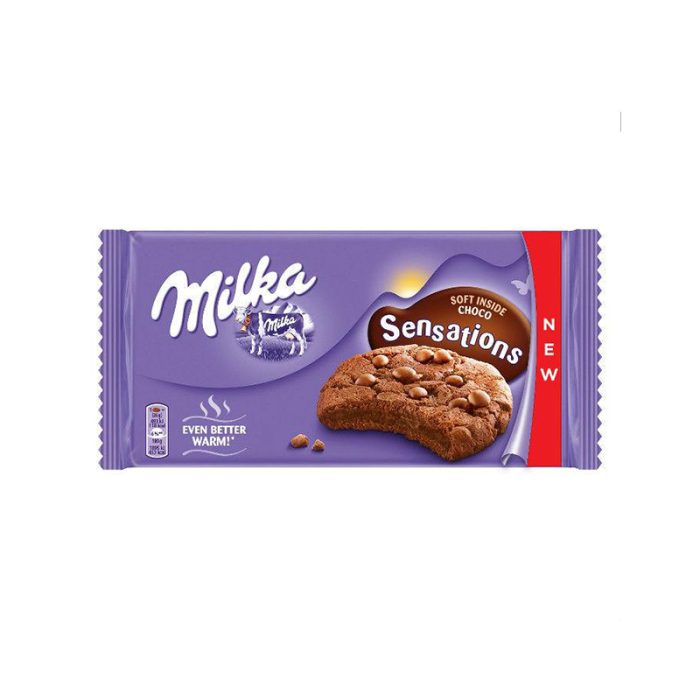 ΤΕΛΙΚΗ ΤΙΜΗ! ΜΠΙΣΚΟΤΑ "MILKA SENSATION CHOCO SOFT INSIDE" 1-233 | 156ΓΡ | 12ΤΕΜ