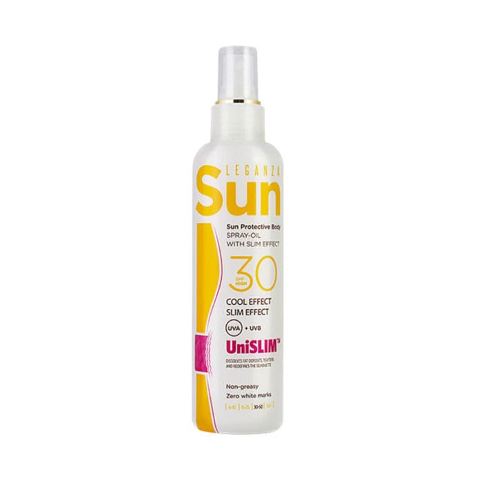 ΠΡΟΣΦΟΡΑ ! ΑΝΤΗΛΙΑΚΟ ΣΠΡΕΙ ΛΑΔΙ ΣΩΜΑΤΟΣ SPF30 "LEGANZA SUN SLIM" 16-434 | 200ΜΛ | 12ΤΕΜ ΣΕ ΚΙΒ.