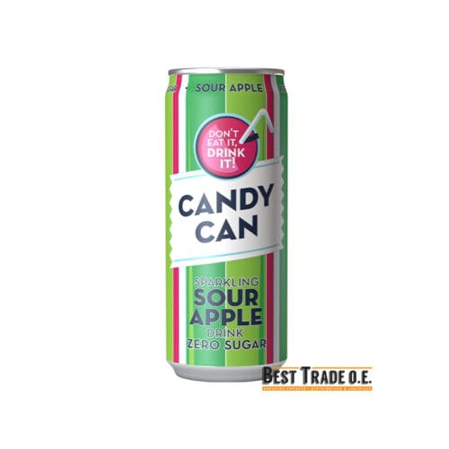 ΑΝΑΨΥΚΤΙΚΟ "CANDY CAN" SOUR APPLE 12-118 | 330ΜΛ | 12ΤΕΜ | 120ΣΥΣΚ.ΣΕ ΠΑΛΕΤΑ