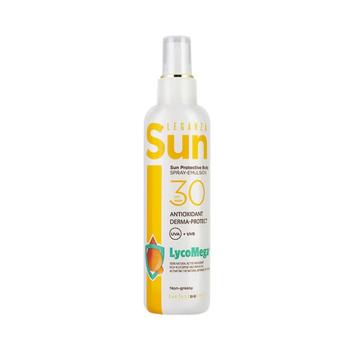 ΑΝΤΗΛΙΑΚΟ SPRAY "LEGANZA SUN LYCO MEGA" SPF30 16-430 | 200ΜΛ | 12ΤΕΜ ΣΕ ΚΙΒ.