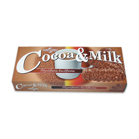 ΜΠΙΣΚΟΤΑ "COCOA & MILK" ΚΑΚΑΟ ΚΑΙ ΓΑΛΑ 1-611 | 140ΓΡ | 24ΤΕΜ