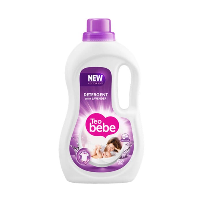 ΥΓΡΟ ΠΛΥΝΤΗΡΙΟΥ "TEO BEBE'' LAVENDER 15-5 | 1100ΜΛ | 5ΤΕΜ