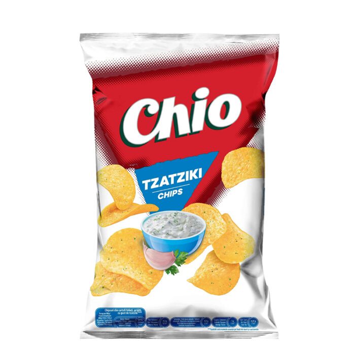 ΠΑΤΑΤΑΚΙΑ "CHIO CHIPS" ΤΖΑΤΖΙΚΙ 1-541 | 125ΓΡ | 10ΤΕΜ ΣΕ ΚΙΒ | 64ΚΙΒ.ΣΕ ΠΑΛΕΤΑ