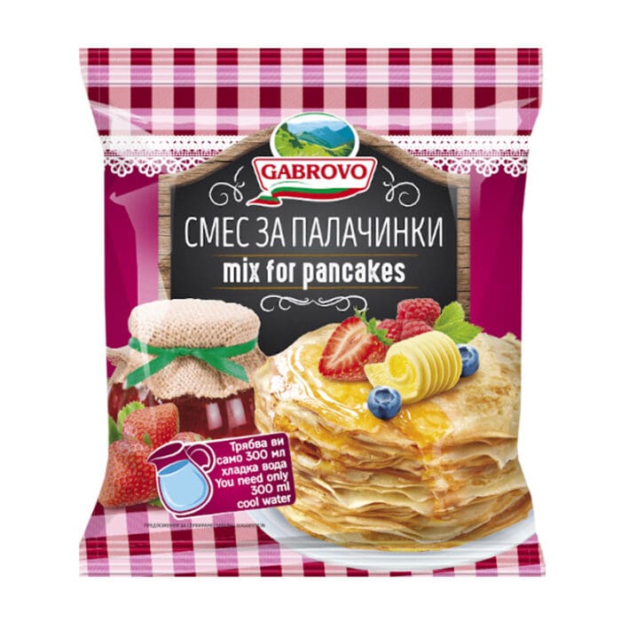 ΜΕΙΓΜΑ ΓΙΑ PANCAKES "VAS-GABROVO" 180ΓΡ | 12ΤΕΜ