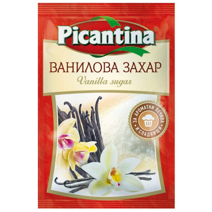 ΒΑΝΙΛΙΑ ΜΕ ΖΑΧΑΡΗ "PICANTINA" | 10ΓΡ | 20ΤΕΜ