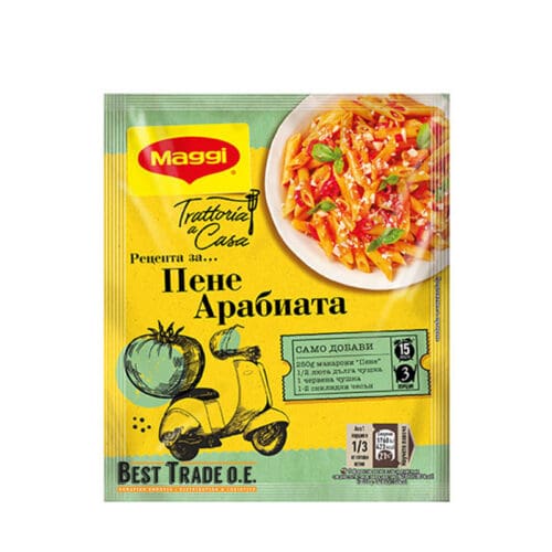 ΜΕΙΓΜΑ ΓΙΑ ΠΕΝΕΣ ΑΡΑΒΙΑΤΑ ''MAGGI'' 9-299 | 34ΓΡ | 30ΤΕΜ